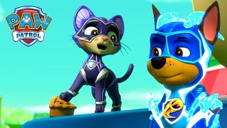 Mighty Pups save Adventure Bay from Copycat and more  PAW Patrol  Cartoons for Kids Compilation [upl. by Dey915]