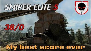 Sniper Elite 5  FFA Abandoned quarry PS5 4K [upl. by Sadnac]