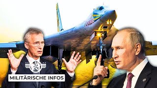 Der russische Präsident Putin warnt die NATO vor der Gefahr eines umfassenden Konflikts [upl. by Lennaj]