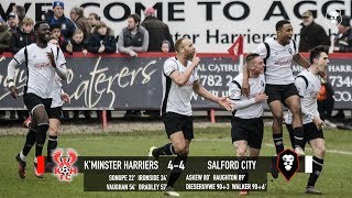 Kidderminster Harriers 44 Salford City  National League North 2403 [upl. by Emmery]