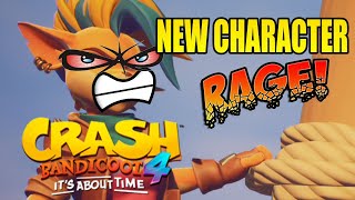 Crash Bandicoot 4 Rage  PATIENCE WEARS THIN 4 [upl. by Loziram]