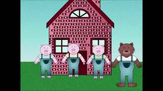 The Three Little Pigs 1980 Short Film Fullscreen [upl. by Enasus890]