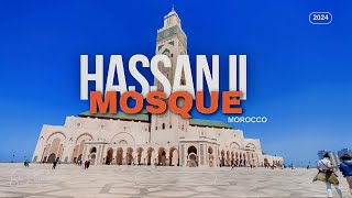 Inside the Grandeur Exploring the Iconic Hassan II Mosque in Casablanca Morocco [upl. by Lubba]