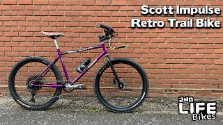 Scott Impulse Retro Trail Bike  Restoration MTB Build [upl. by Nikolaus]