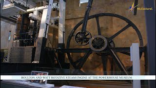 Boulton and Watt Rotative Steam Engine at the Powerhouse Museum [upl. by Emanuel]