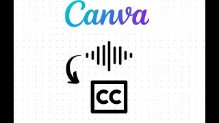 Create Audio Transcriptions  Subtitles  Captions in Canva for free and automatic [upl. by Ardnoik]