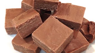 HOW TO MAKE CHOCOLATE FUDGE IN MICROWAVE  VIDEO RECIPE  Gregs Kitchen [upl. by Nodarse]