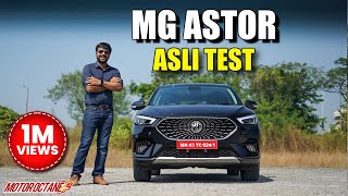 EXCLUSIVE MG Astor 15 Manual Asli Test [upl. by Odelle]