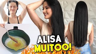 SHAMPOO CASEIRO QUE ALISA O CABELO SEM QUÍMICA ALISA MUITO por Julia Doorman [upl. by Trebreh]