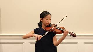 JS Bach Partita No 3 in E Major BWV 1006 VII Gigue  Claire Lee 11 [upl. by Nawrocki]