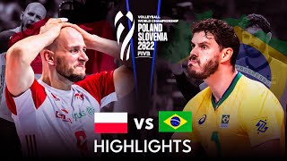 LEGENDARY MATCH  POLAND vs BRAZIL  Mens World Championship 2022 [upl. by Lienaj]