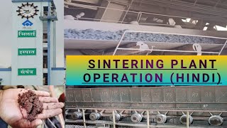 Sintering process  Sinter  Bhilai steel plant  Agglomeration  Metallurgy  The iconic  Hindi [upl. by Tace451]