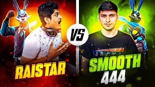 Finally Raistar Vs Smooth444 🤯🔥Raistar Handcam Gameplay🤯❤ Must Watch  Garena Free Fire Max [upl. by Nilauqcaj579]