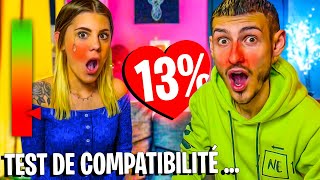 TEST DE COMPATIBILITÉ EN COUPLE  CHOQUÉ [upl. by Petrina]