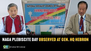 NAGA PLEBISCITE DAY OBSERVED AT GEN HQ HEBRON [upl. by Preciosa]