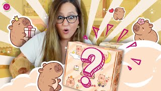 🎁¡¡¡CAJA SORPRESA de Capybara🦫 ¿Qué hay en la caja misteriosa👀 [upl. by Airamat]