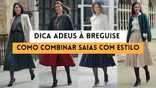 Como combinar saias de forma elegante e moderna [upl. by Deraj]