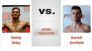 Serhiy Sidey VS Garrett Armfield  UFC Fight Night Preview amp Picks  Pinoy Silent Picks [upl. by Rehpotsrik]