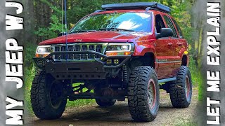 My Jeep WJ Walkaround  The Right Way to Build a WJ [upl. by Flinn728]