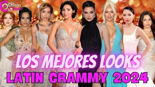 ESTOS FUERON LOS MEJORES LOOKS DE LOS LATIN GRAMMY 2024latingrammy [upl. by Merdith]