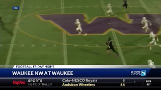 Football Friday Night highlights Waukee over Waukee NW [upl. by Giule]