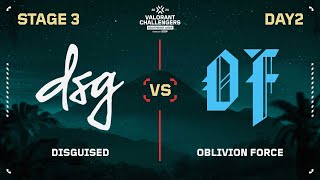 DSG vs OLF VCT Challengers SEA  Split 3  Stage 3 DAY 2 [upl. by Akeirahs]