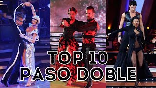 My Top Ten Paso Doble Dances on Dancing With The Stars [upl. by Aila]