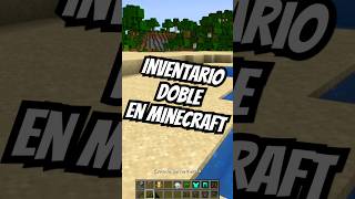 Inventario doble en Minecraft 😱⬜️ [upl. by Gerius]