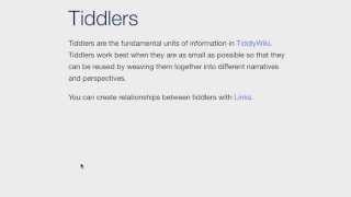 Introduction to TiddlyWiki [upl. by Hegarty]