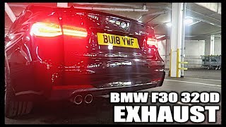 BMW F30 320D Exhaust Sound  Idle and Revving [upl. by Columbus133]