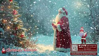 Relaxing Christmas Ambience Holiday Vibes Snowstorm Sounds 40 [upl. by Rothwell]