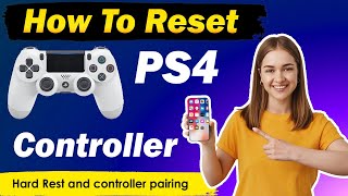 How to Reset PS4 Controller  Soft and Hard Reset  New Updated Method [upl. by Ala]