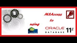 How to migrate data from MSAccess to Oracle database using Toad [upl. by Sherill]