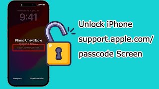 How to Unlock iPhone supportapplecompasscode Screen [upl. by Nosyd]