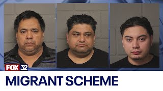 Migrant fake ID scheme 3 charged new details uncovered in Chicago [upl. by Brecher279]