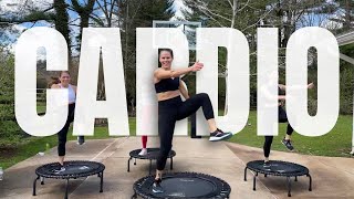 15 MIN Rebounder Cardio HIIT Workout ADVANCED [upl. by Llij]