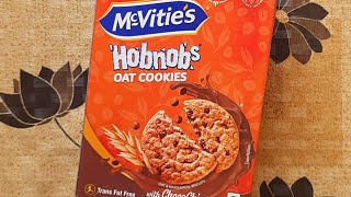 Mcvities Hobnobs oat cookies [upl. by Anaehs]