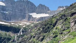 Grinnell Lake with glacier views in the distance [upl. by Philip546]