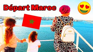 Vlog  Départ au MAROC en BÂTEAU en famille SèteNador PLAGE [upl. by Natalie]