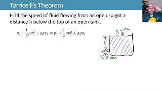 146 Torricellis Theorem [upl. by Einnej]