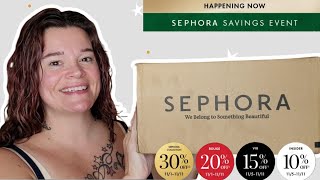 SEPHORA SAVINGS EVENT  MASSIVE HAUL [upl. by Aziaf]