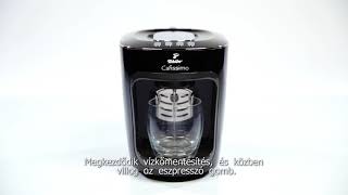 Unboxing amp tests Tchibo Cafissimo Electric Milk Frother Milchaufschäumer 250 ml [upl. by Assenad]