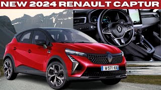 FINALLY  NEW 2024 Renault Captur  Everything We Know About The Facelifted Small SUV [upl. by Inoek]