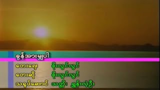 ခွန်အားမျှပါ  စိုးလွင်လွင် Khun Arr Mya Par  Soe Lwin Lwin Karaoke [upl. by Annia]