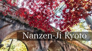 NanzenjiTemple Autumn leaves  Kyoto Japan  南禅寺 紅葉 [upl. by Matejka]