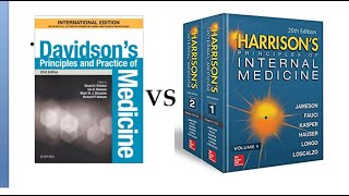 Medicine Davidson vs HarrisonsTextbook compare suggest recommend students [upl. by Ynaffet219]