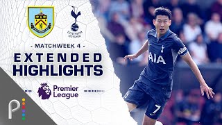 Burnley v Tottenham Hotspur  PREMIER LEAGUE HIGHLIGHTS  922023  NBC Sports [upl. by Kylander]