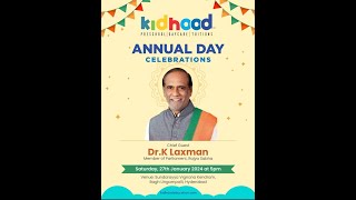 KIDHOOD Pre School ANNUAL DAY Celebrations ll LIVE [upl. by Macdonald]