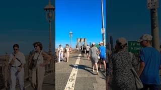 Brooklyn bridge New York City 4k newyorkcity brooklynbridge usa [upl. by Sudnak]