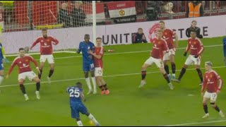 Moises Caicedo goal vs Manchester United 😱  Manchester United 11 Chelsea [upl. by Assek353]